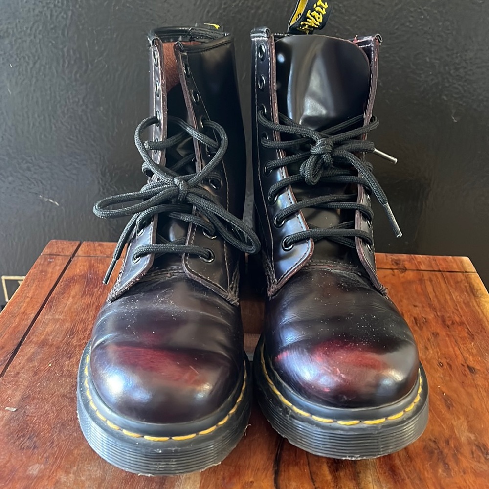 Cherry Doc Martens